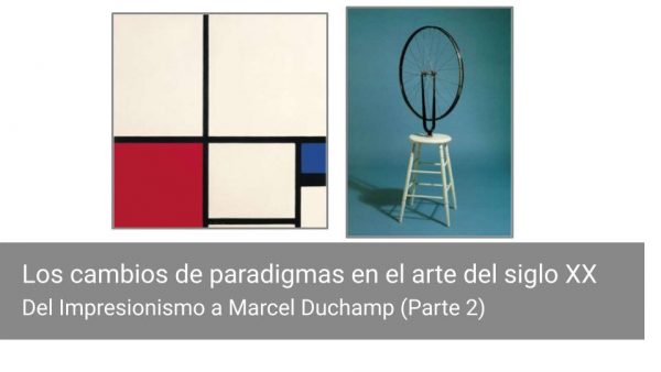 Introducción: Los cambios de paradigmas en el arte del siglo XX. Del Impresionismo a  Marcel Duchamp (Parte 2)