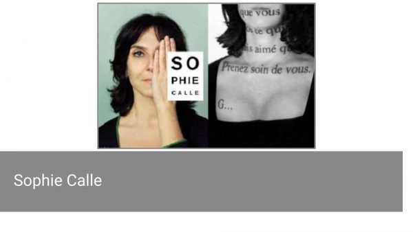 Sophie Calle